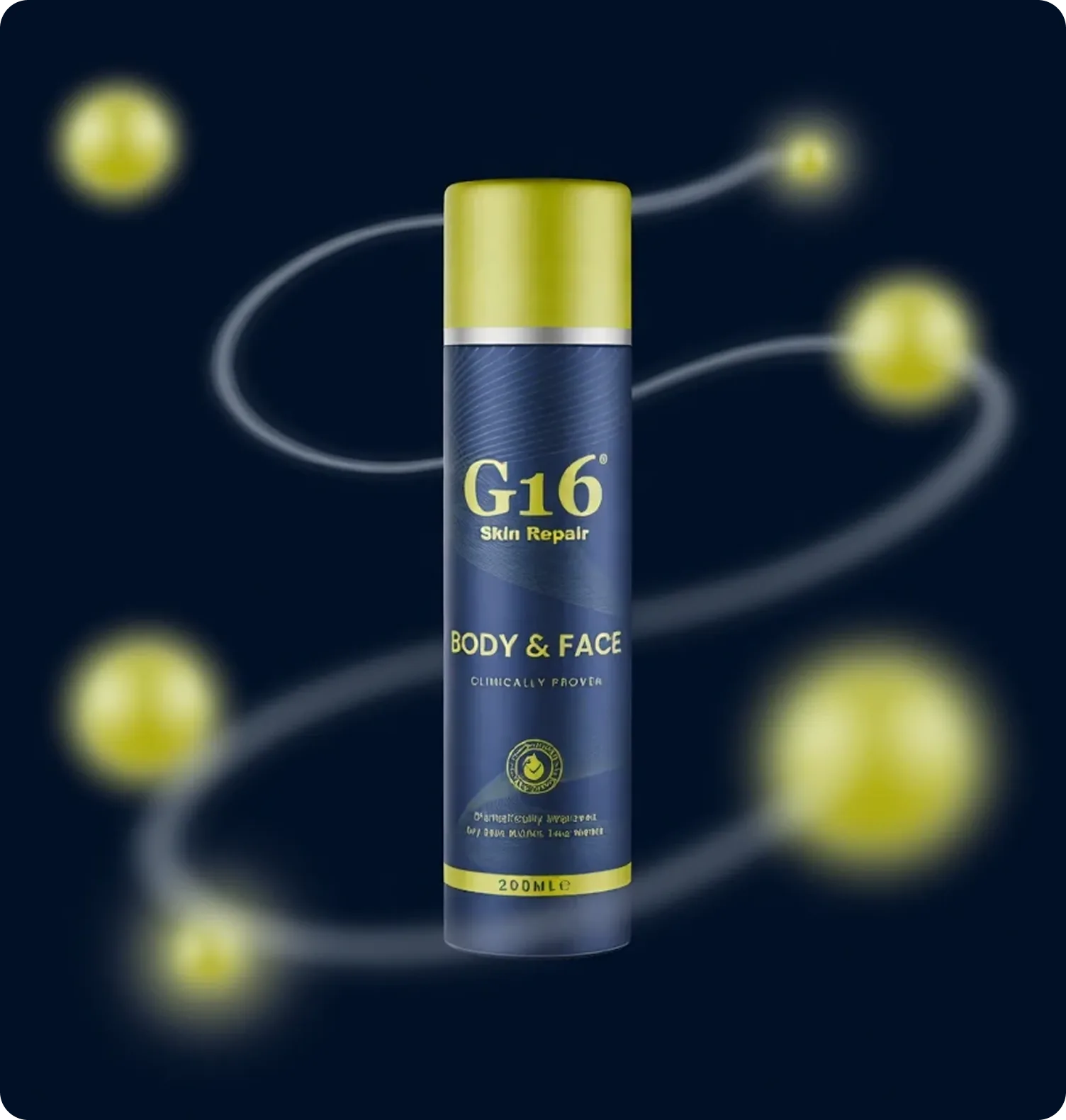 G16 Skin Repair Body & Face lotion, 200ml bottle